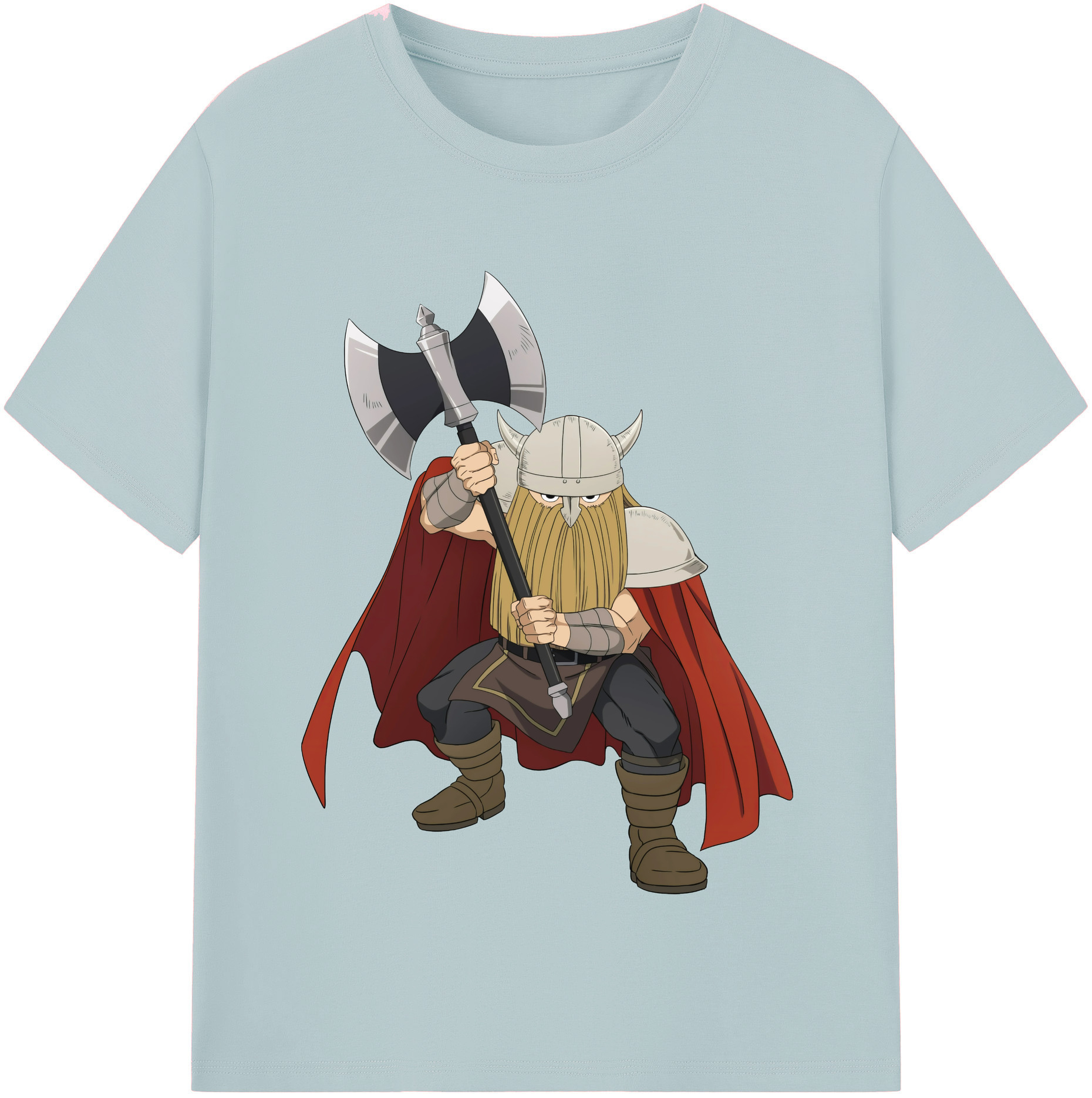 （画像用） 葬送のフリーレン Frieren 綿100％半袖Tシャツ（フロントプリント）
